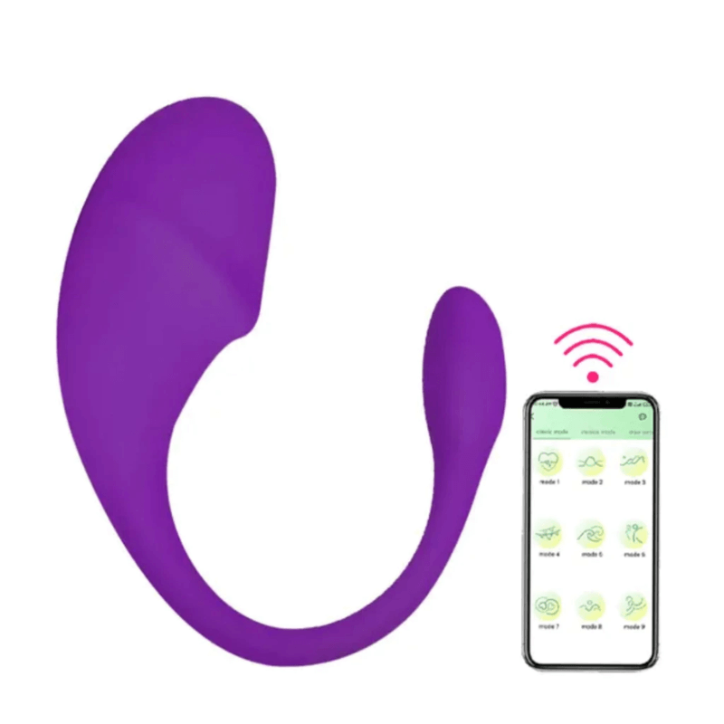 Vibrador Vaginal G-Spot Controlado por App - Prazer à Distância